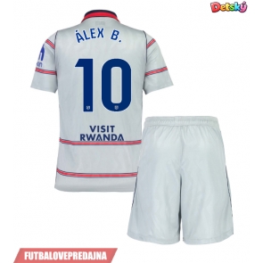 Lacne Dětský Futbalové dres Atletico Madrid Alex Baena #10 2026-27 Krátky Rukáv - Tretina (+ trenírky)
